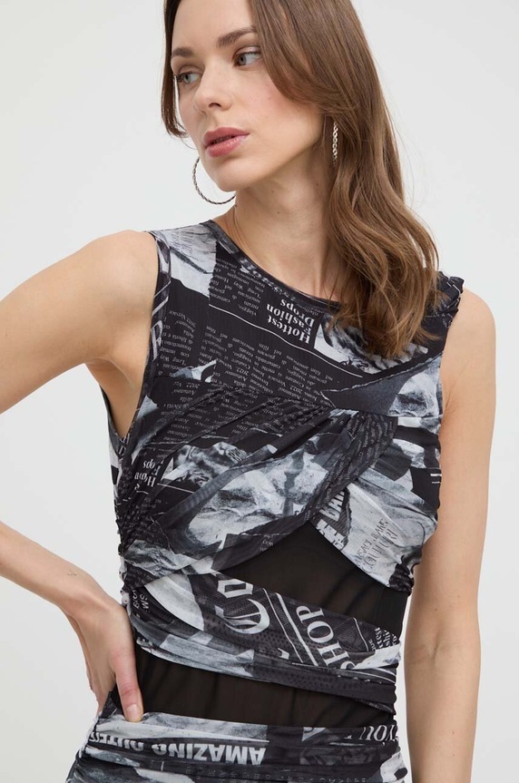 Versace Jeans Couture ruha fekete 76HAO974.JS288