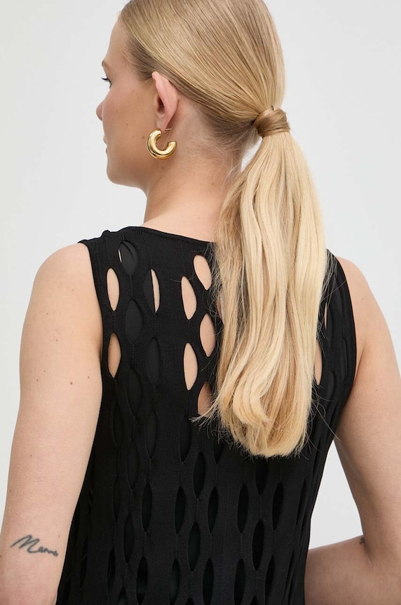 Pinko sukienka czarny 103464.Y7ZX