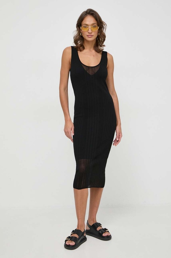 Plážové šaty Pinko 103540.A1ND černá SS24