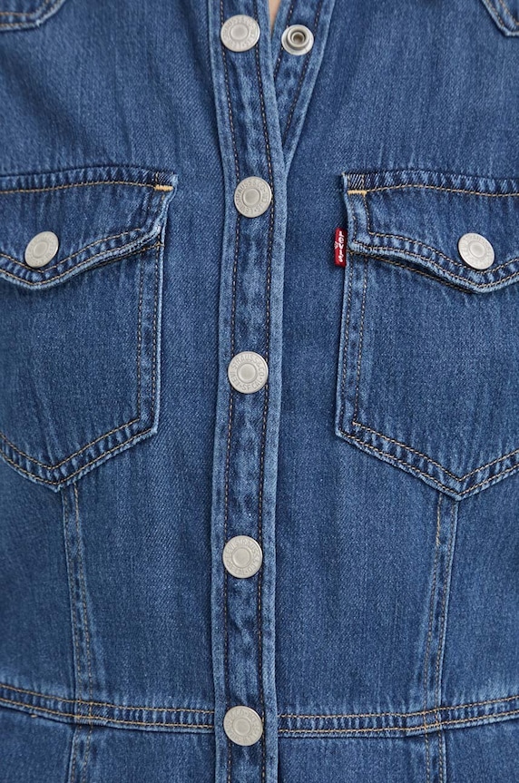 Дънкова рокля Levi's A7565 син