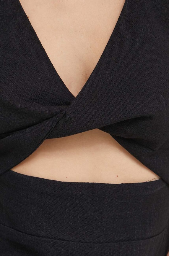 Bombažna obleka Billabong EBJWD00138