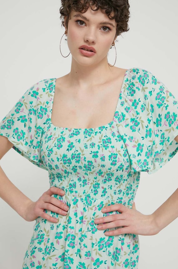 Φόρεμα Billabong τιρκουάζ ABJWD00668