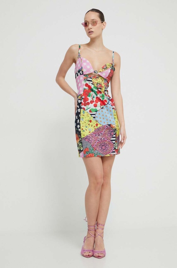 Haljina Moschino Jeans 0425.3776 šarena SS24