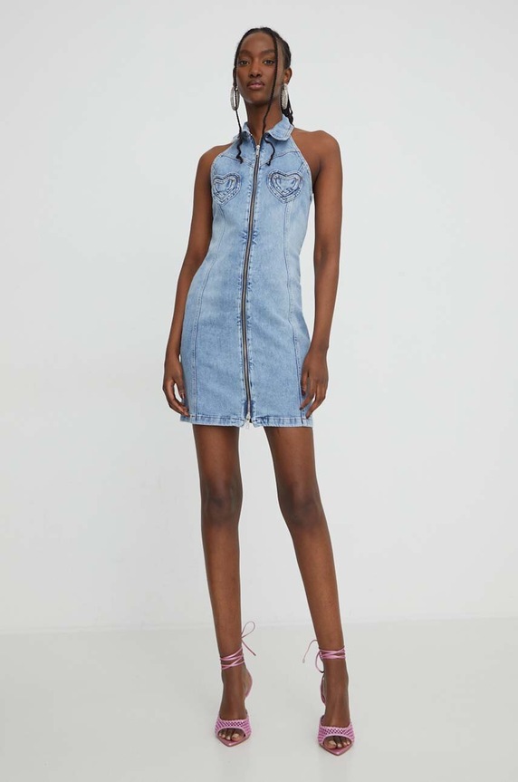 Traper haljina Moschino Jeans 0405.3739 plava SS24