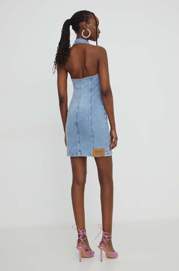 Odjeća Traper haljina Moschino Jeans 0405.3739 plava