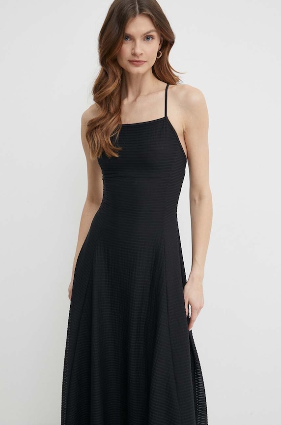 Рокля Emporio Armani черен 3D2A7J.2JJHZ