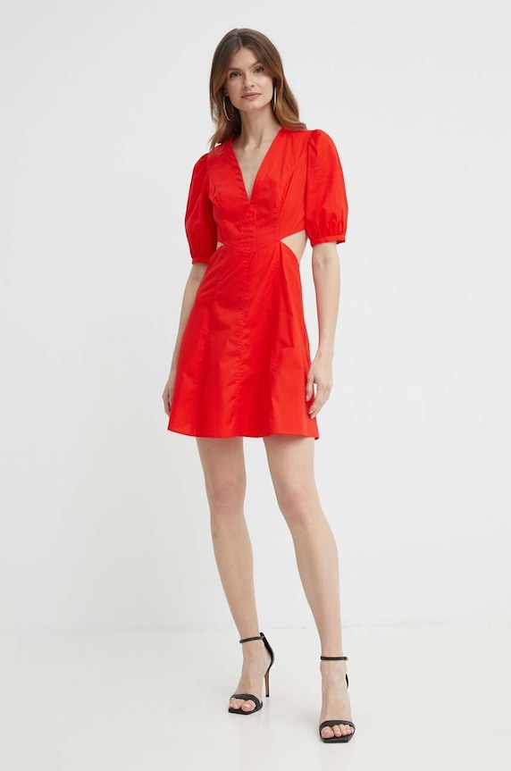 Φόρεμα Twinset 241TT2200 κόκκινο SS24