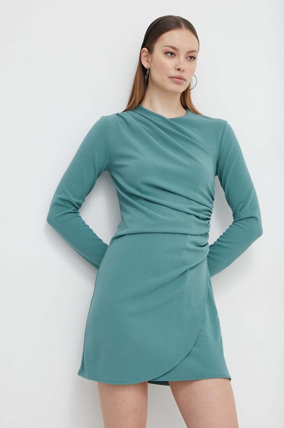 Šaty Abercrombie & Fitch KI159.4053.320 zelená SS24