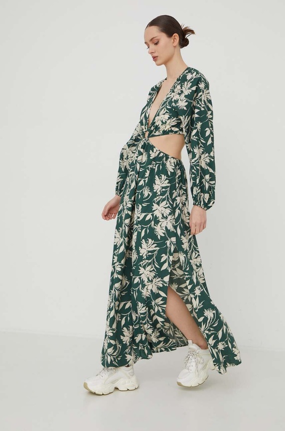 Odjeća Haljina Abercrombie & Fitch KI159.4083.334 zelena