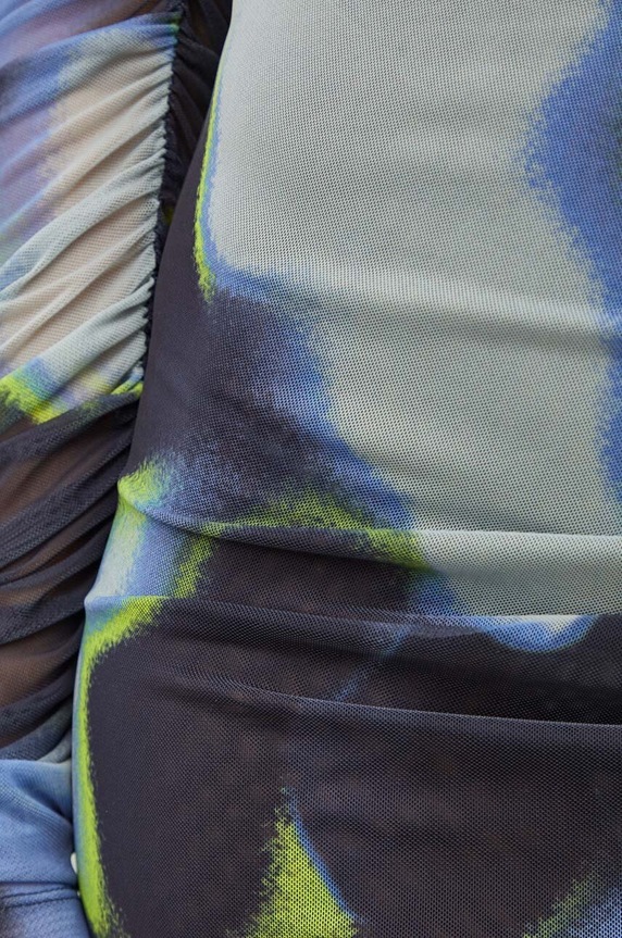 Φόρεμα 2NDDAY2ND Josie TT - Stretch Mesh μαύρο 2242226378