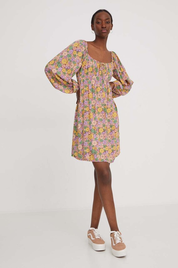 Šaty Roxy mini vícebarevná ERJWD03771