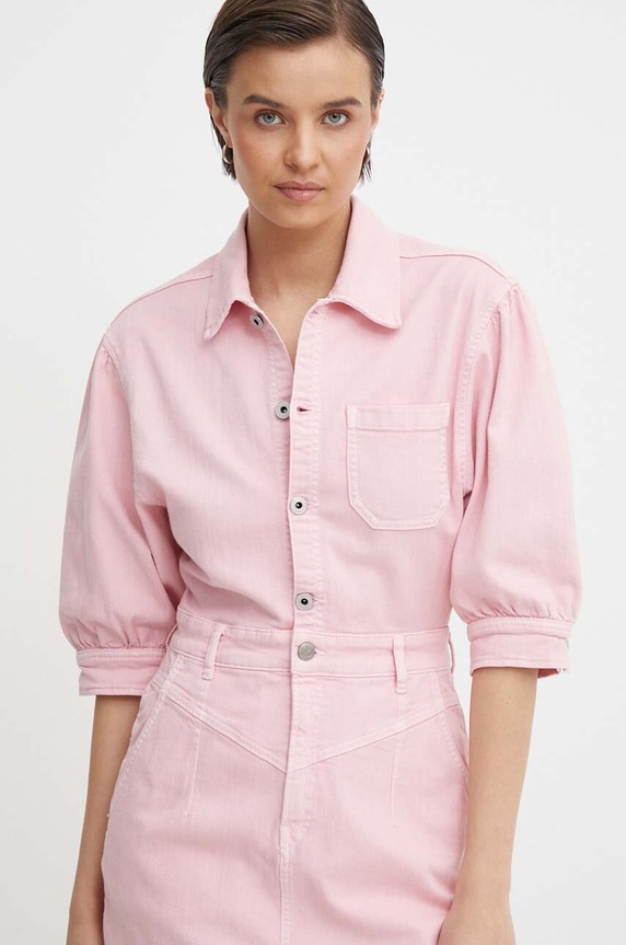 Рокля Pepe Jeans GRACIE розов PL953518