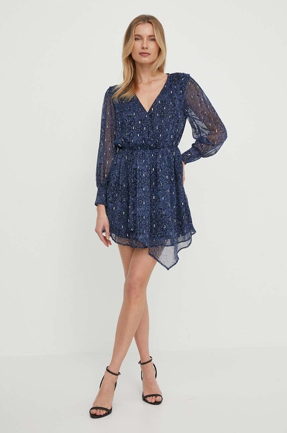Šaty Pepe Jeans Camille PL953521 tmavomodrá SS24
