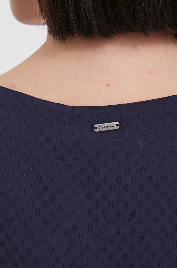 Šaty Pepe Jeans CAMILA PL953522 tmavomodrá