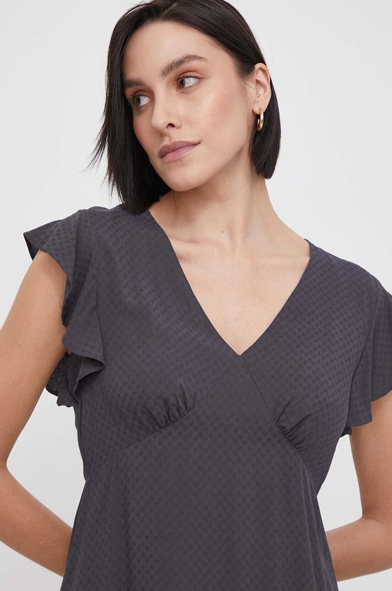 Pepe Jeans sukienka CAMILA szary PL953522