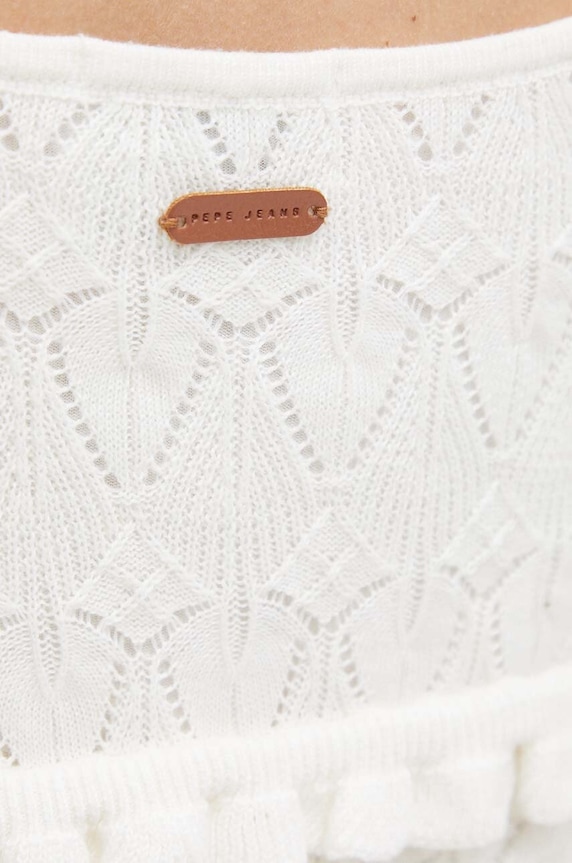 Φόρεμα από λινό μείγμα Pepe Jeans GOLDIE DRESS GOLDIE DRESS PL953525