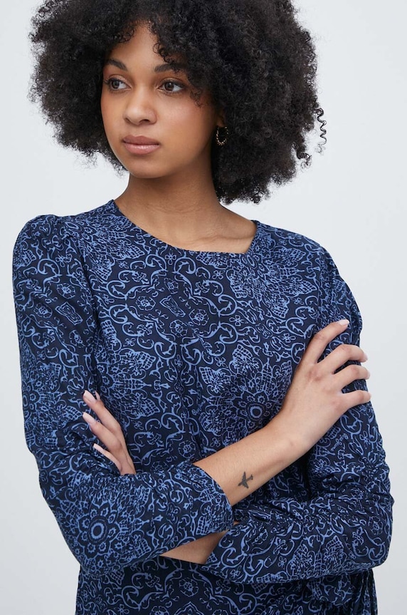 Šaty Pepe Jeans CLARIN PL953535 námořnická modř