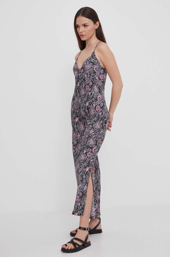 Φόρεμα Pepe Jeans POPPY εμπριμέ γκρί PL953536
