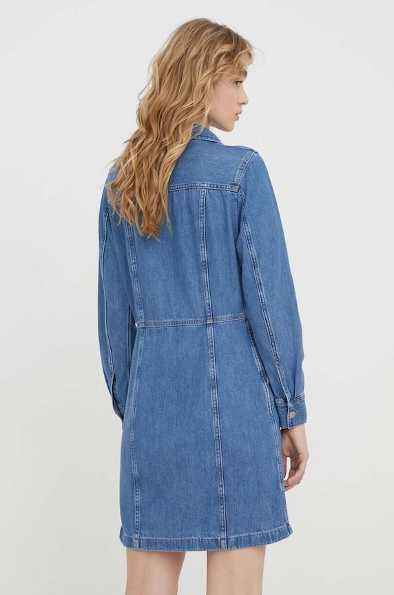 Дрехи Дънкова рокля Levi's A7592 син