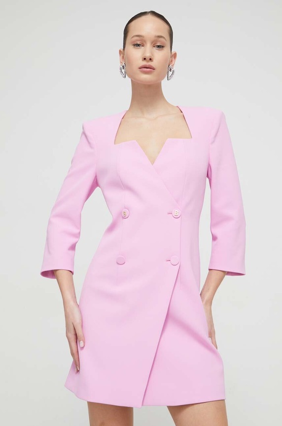 Haljina Blugirl Blumarine RA4128.T3191 roza SS24