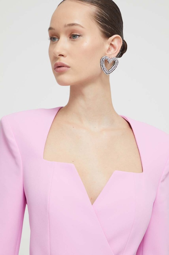 Haljina Blugirl Blumarine roza RA4128.T3191