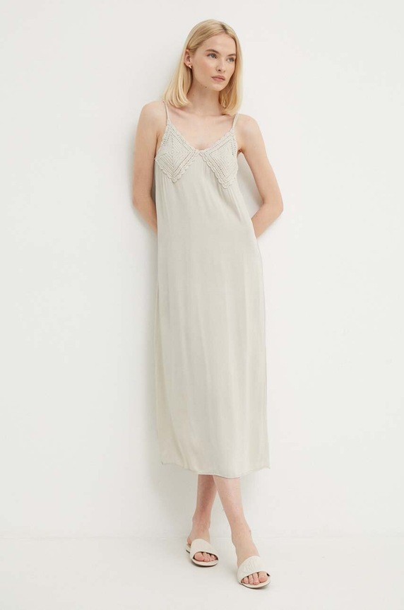 Sisley rochie maxi bej 4UOSLV05T