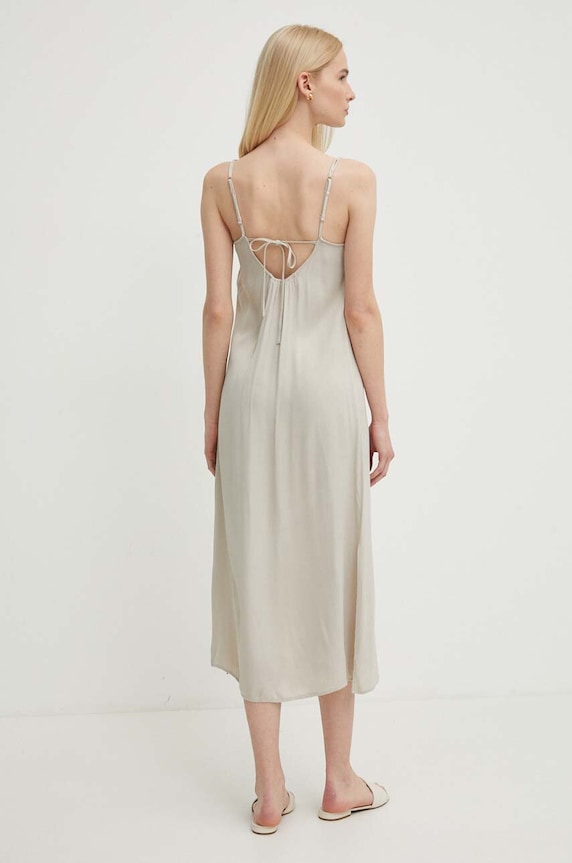 Îmbrăcăminte Sisley rochie 4UOSLV05T bej