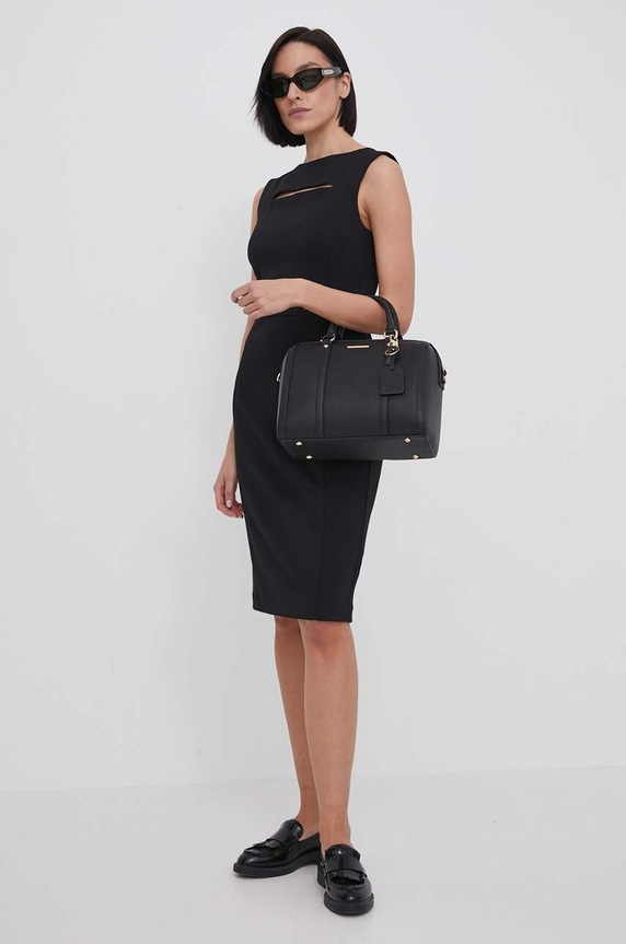 Calvin Klein sukienka K20K207035 czarny SS24