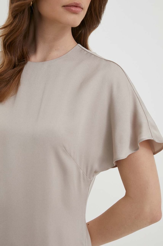 Φόρεμα Calvin Klein μπεζ K20K207056