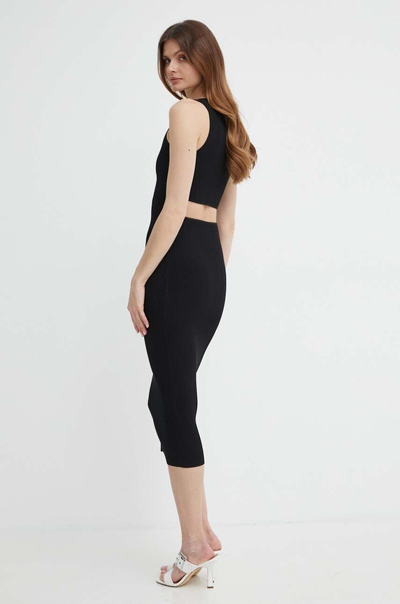 Šaty MICHAEL Michael Kors MS4827333D černá SS24