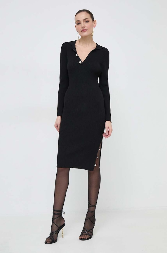 Obleka Morgan RMDORY.NOIR črna AW25