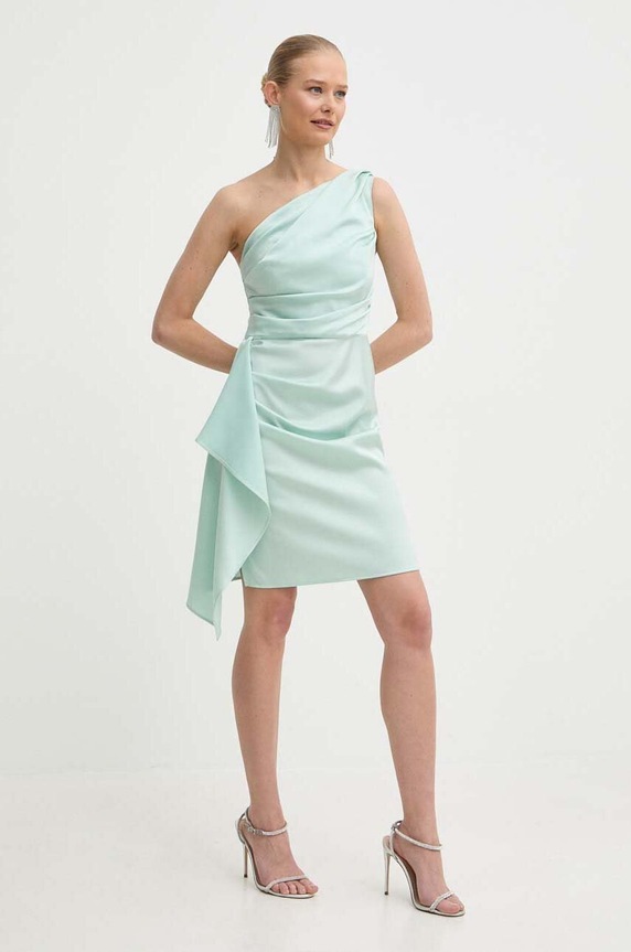 Льняна сукня Marella 2413221262200 бірюзовий SS24