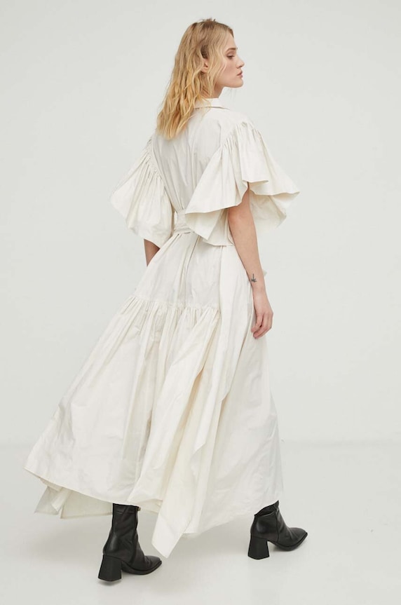 Îmbrăcăminte MMC STUDIO rochie ILO.DRESS bej