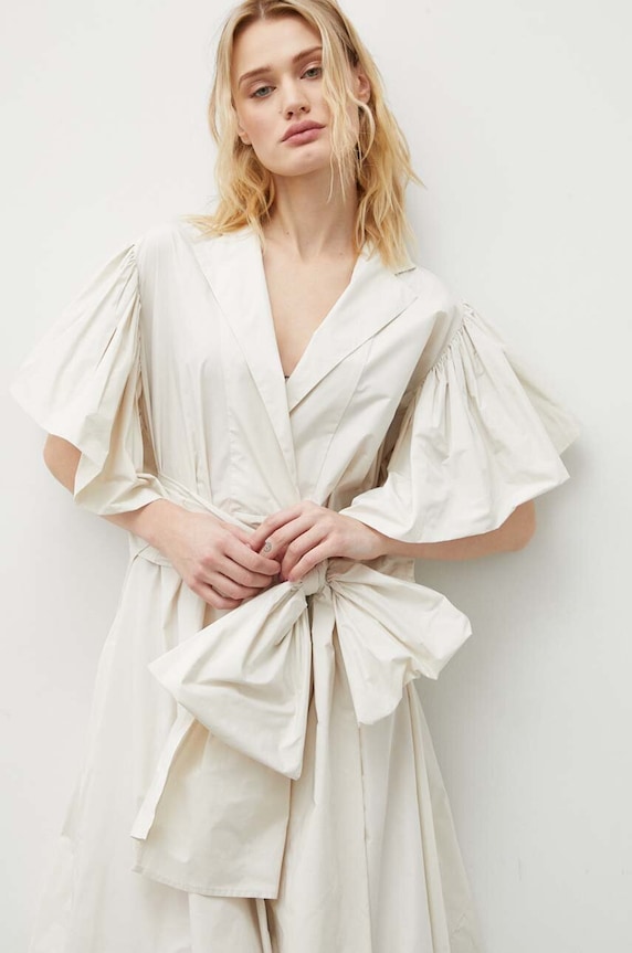 MMC STUDIO rochie bej ILO.DRESS
