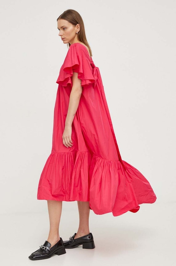 MMC STUDIO ruha MANIA.DRESS rózsaszín SS24