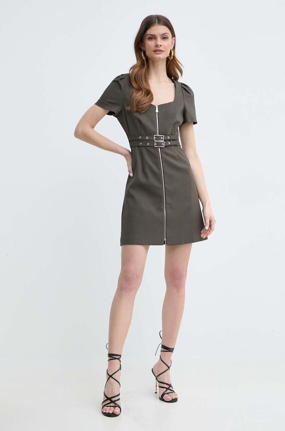 Рокля Morgan RPIRO RPIRO.ORGANIC зелен SS24