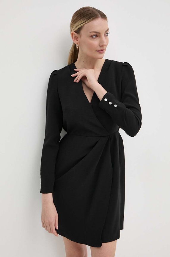 Morgan sukienka RQUERI casual czarny RQUERI.NOIR