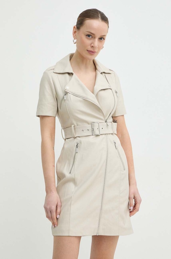 Morgan sukienka RSKIN casual beżowy RSKIN.LIN
