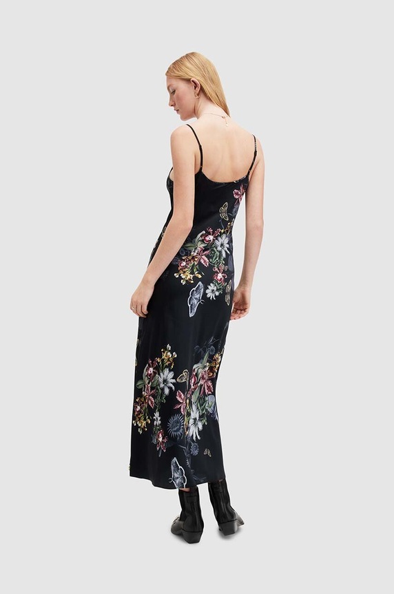 Ρούχα Φόρεμα AllSaints Bryony Sanibel W157DA μαύρο
