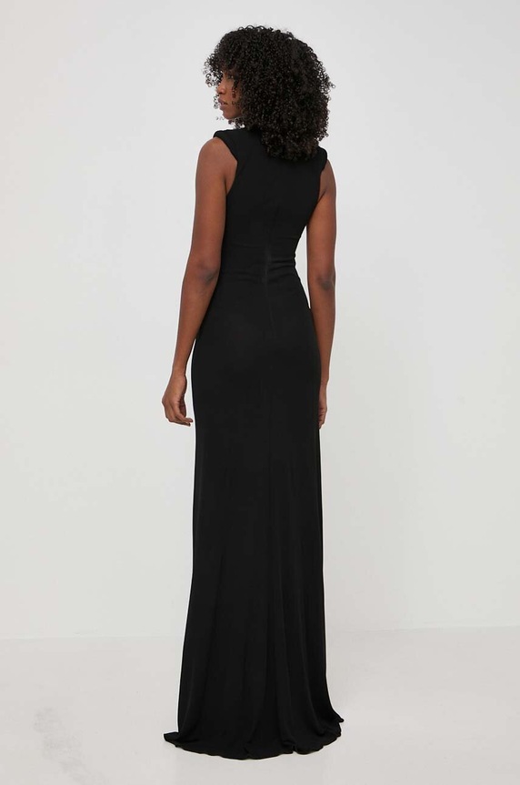 Ρούχα Φόρεμα Elisabetta Franchi AB64742E2 μαύρο