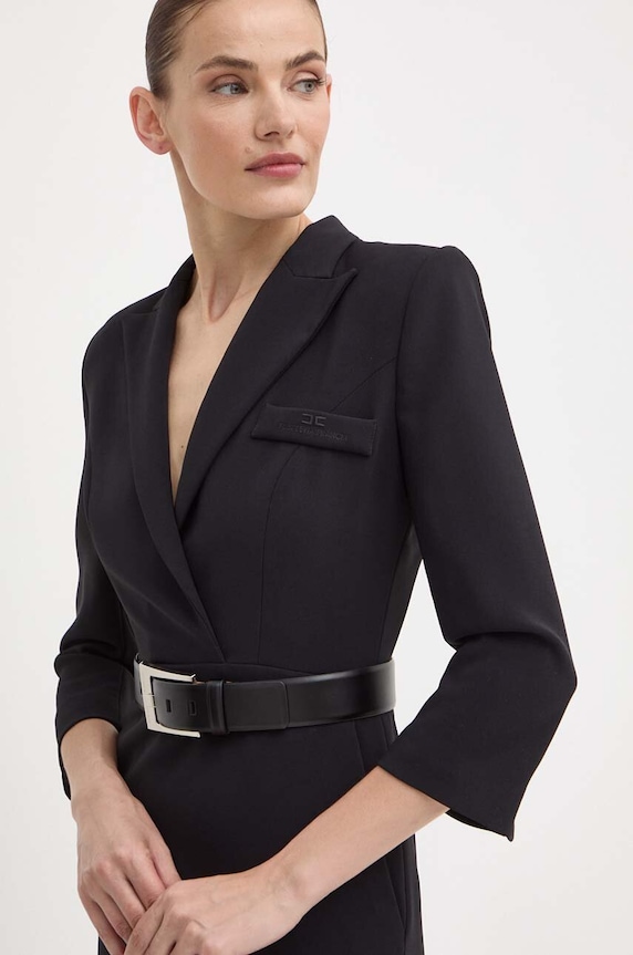 Elisabetta Franchi vestito nero AB66342E2
