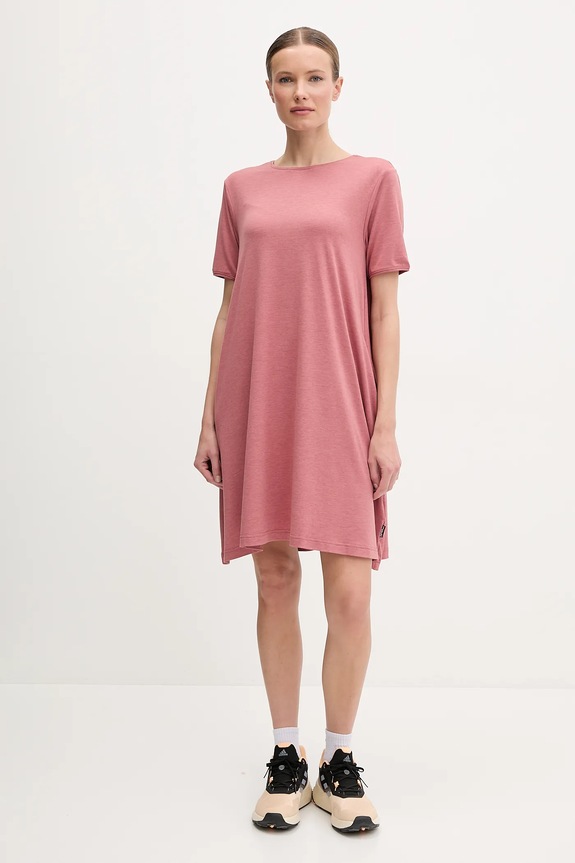 Sportska haljina Jack Wolfskin Travel 1508881 narančasta SS25