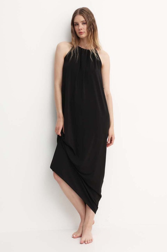 Max Mara Beachwear ruha 2416621029600 fekete SS24