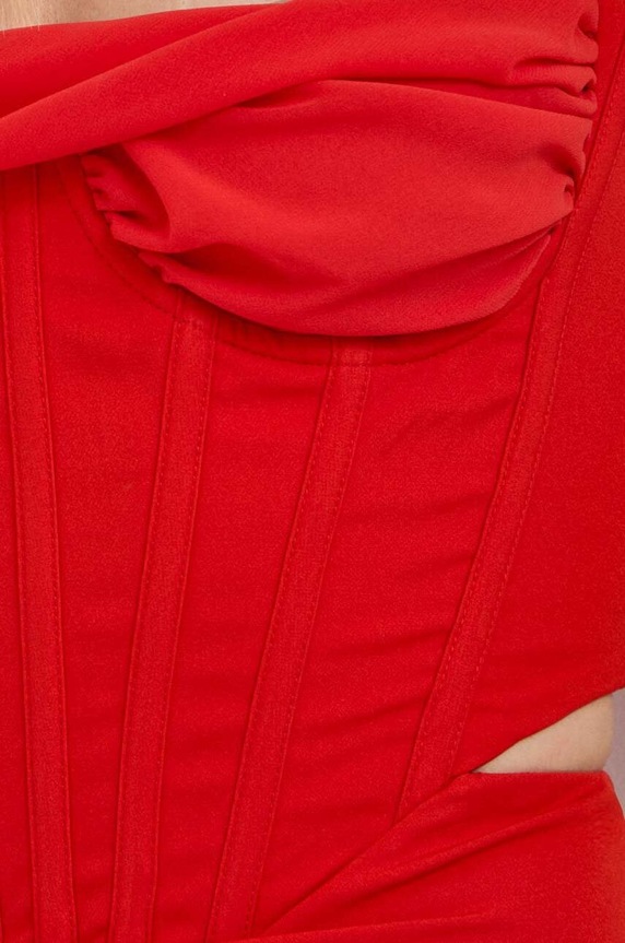 Φόρεμα Bardot MARTINI 58535DB.FIRE.RED κόκκινο