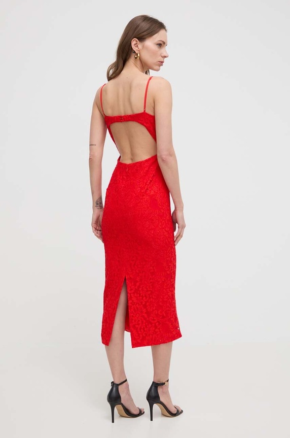 Odzież Bardot sukienka IVANNA 58567DB.FIRE.RED czerwony