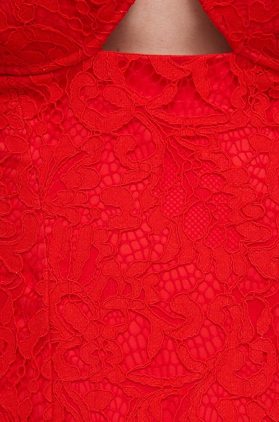 Bardot sukienka IVANNA 58567DB.FIRE.RED czerwony