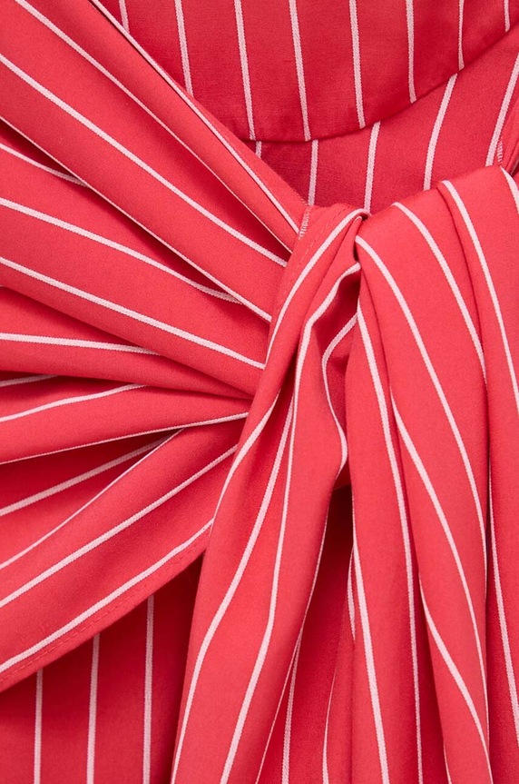 Φόρεμα Bardot MALIRA 59280DB.WHI/RED.ST κόκκινο