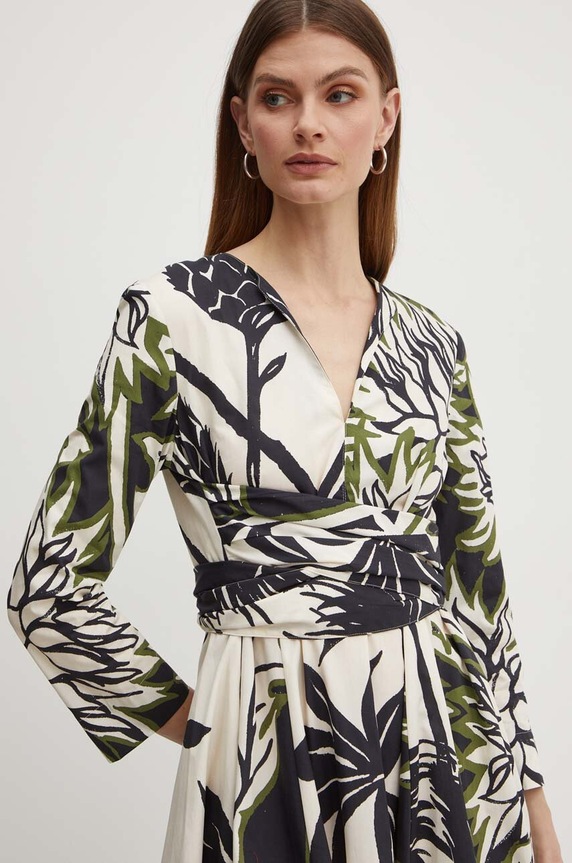 MAX&Co. sukienka bawełniana 2416221154200 multicolor SS24