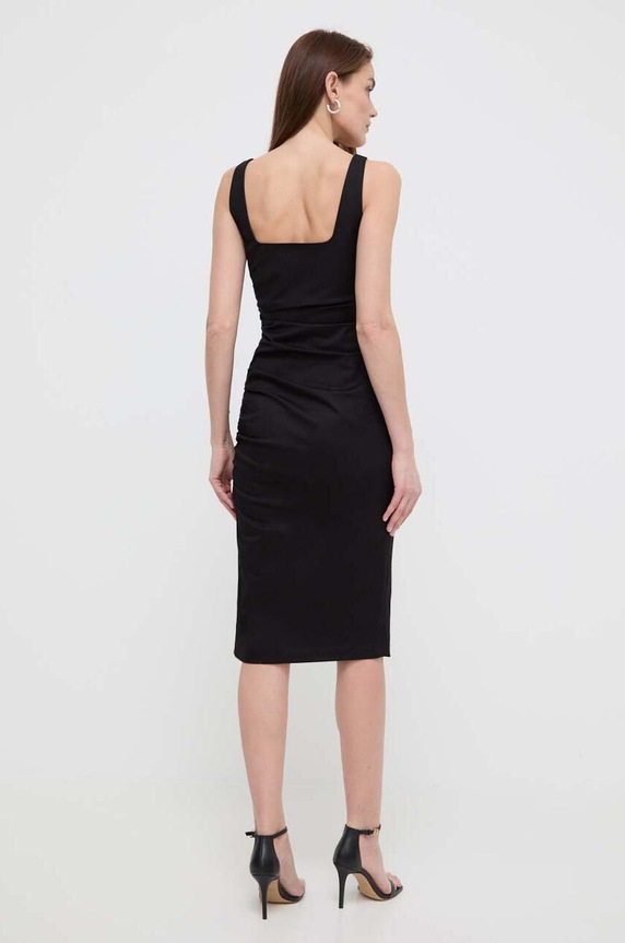 Îmbrăcăminte Karl Lagerfeld rochie din denim 241W1303 negru