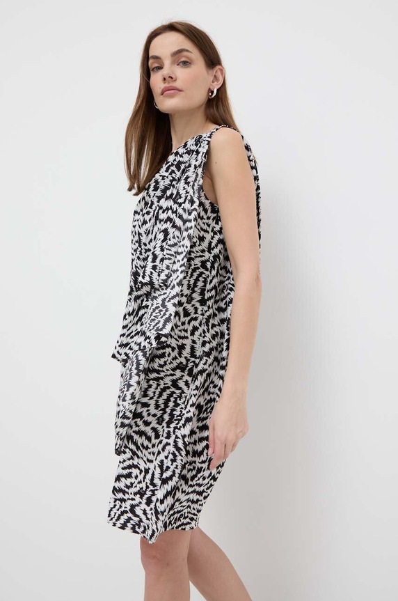 Karl Lagerfeld rochie negru 241W1305